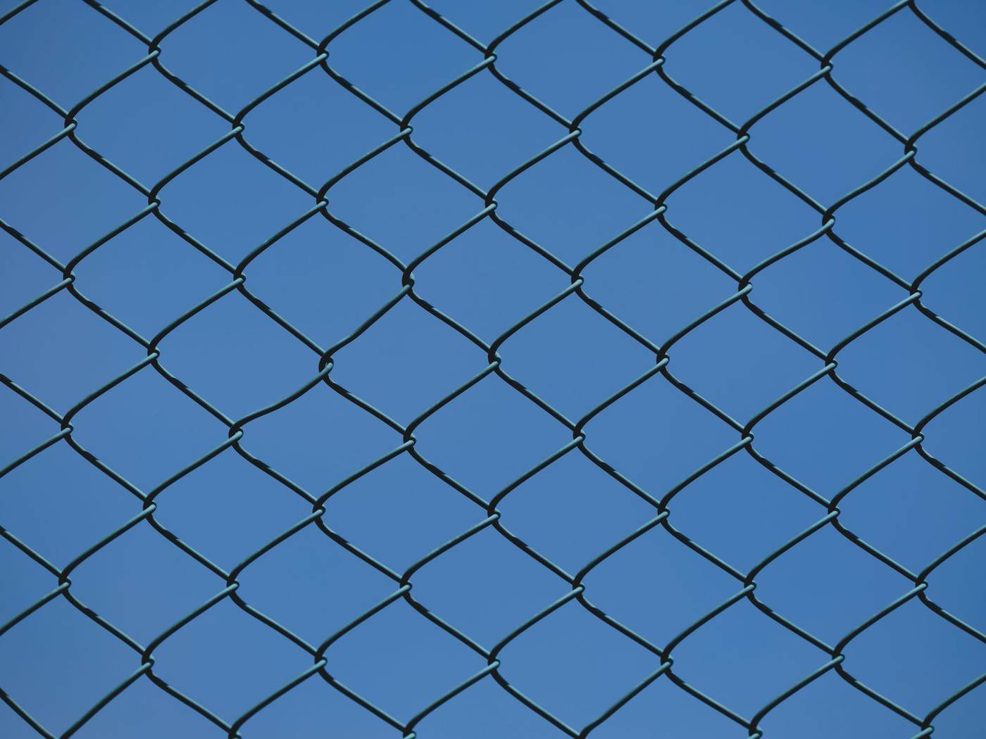 Chain link fence
